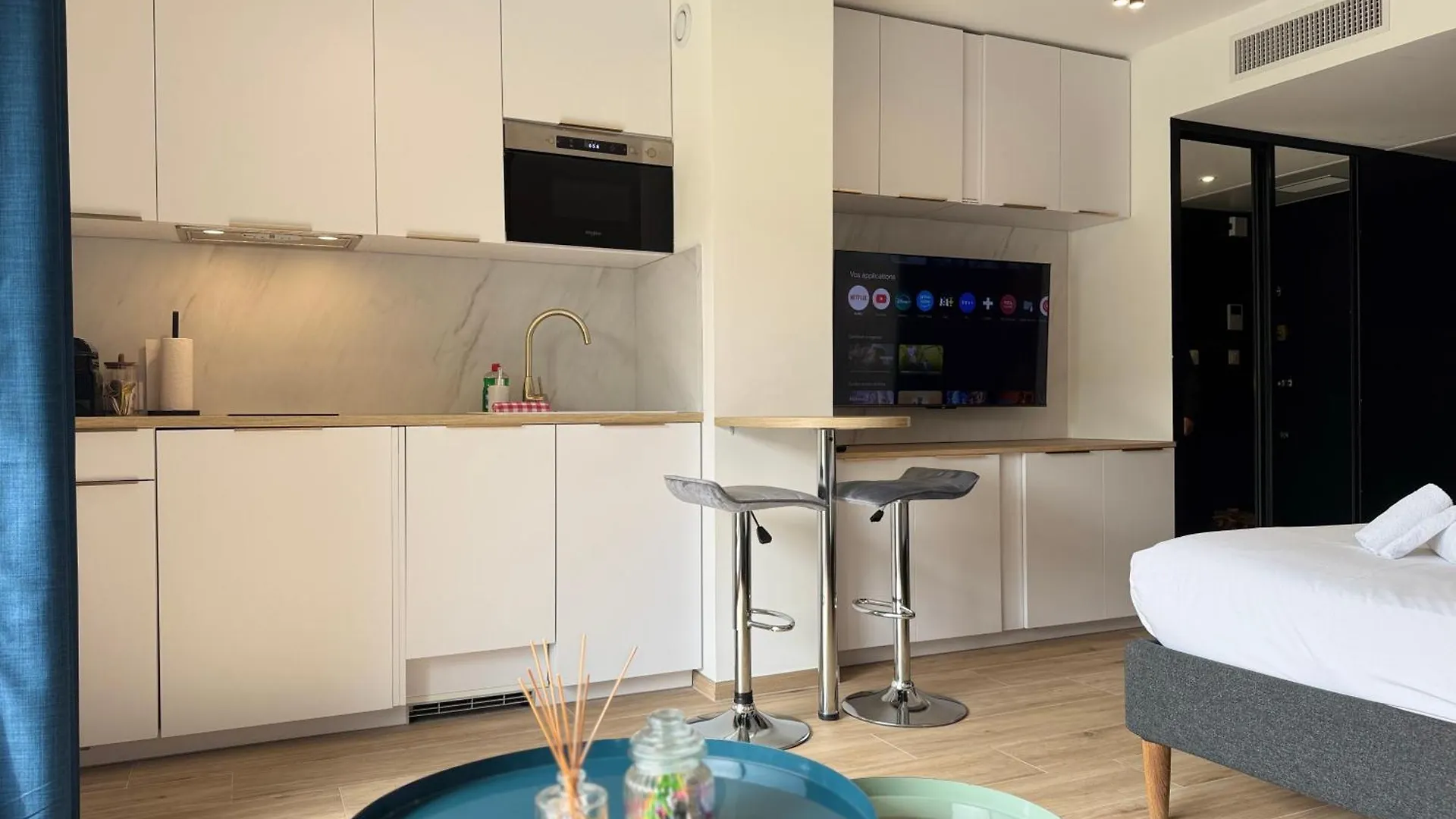 Cosy Appartement, Centre-Ville Cannes, Terrasse, Clim Apartamento Cannes